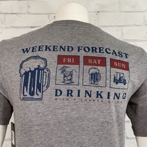 Travis Matthew Shirt Men's Small Short Sleeve T-Shirt Fall Tee Drinking Golf NWT